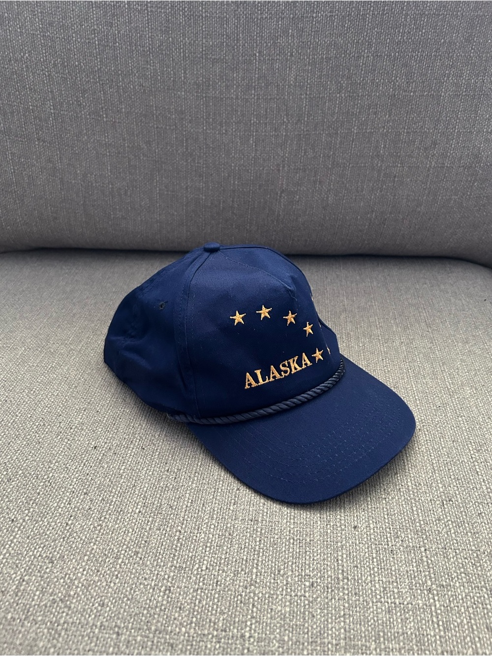 Vintage Navy Alaska snapback
